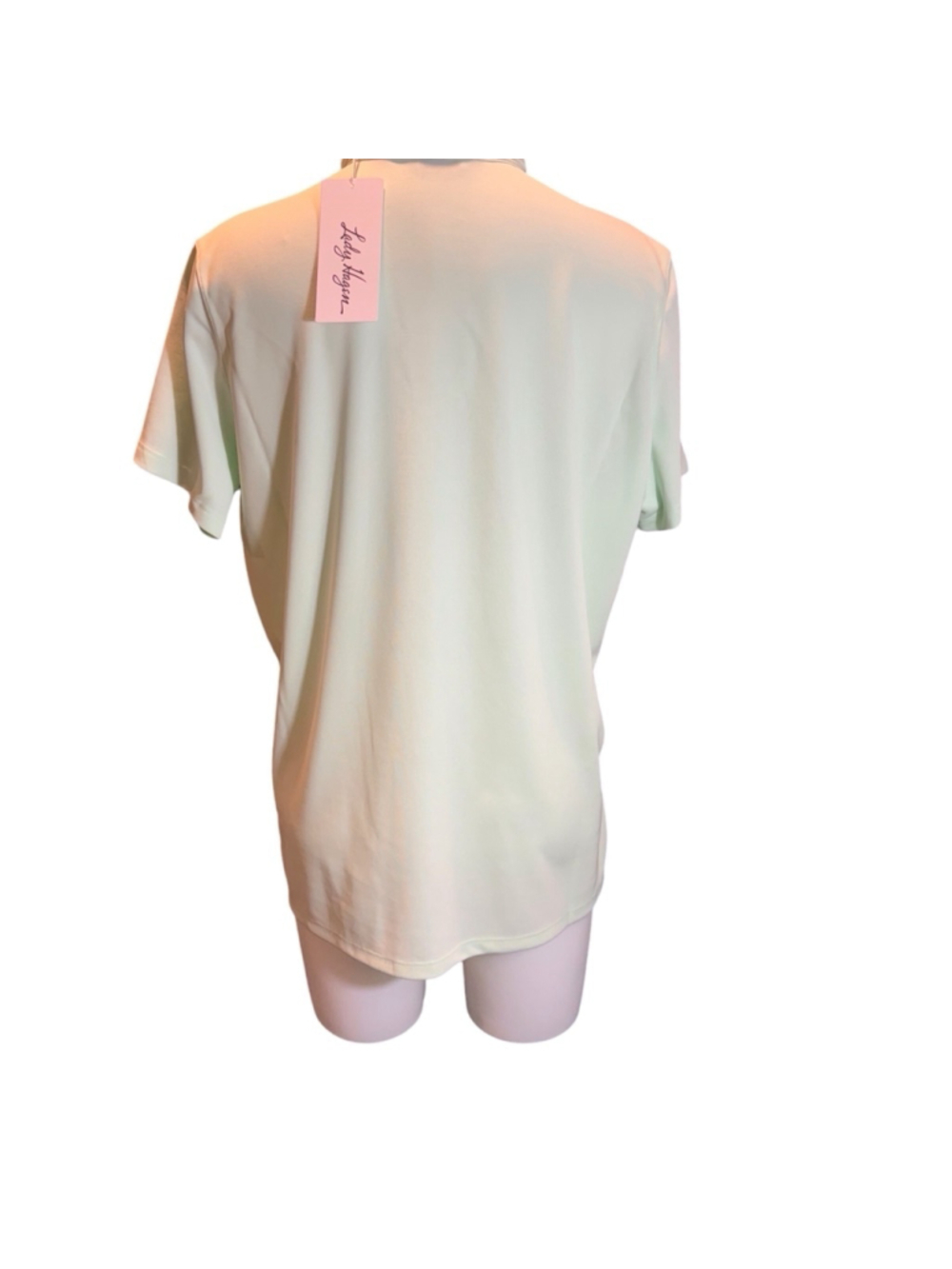 Women's Lady Hagen mint green Polo Shirt Size Xs - Picture 3 of 3